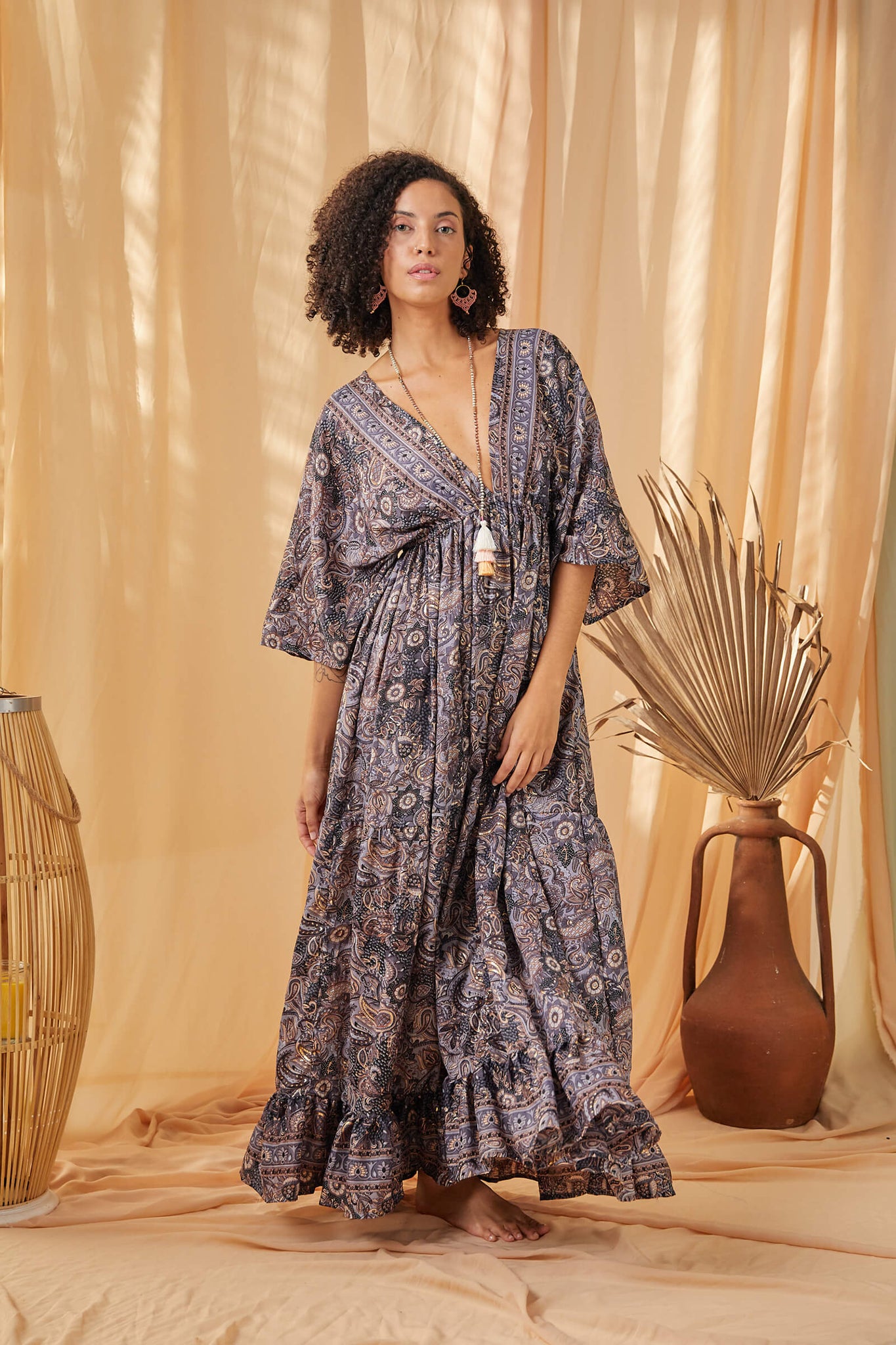 indian silk wrap dress Turquioise Silk Wrap Dress