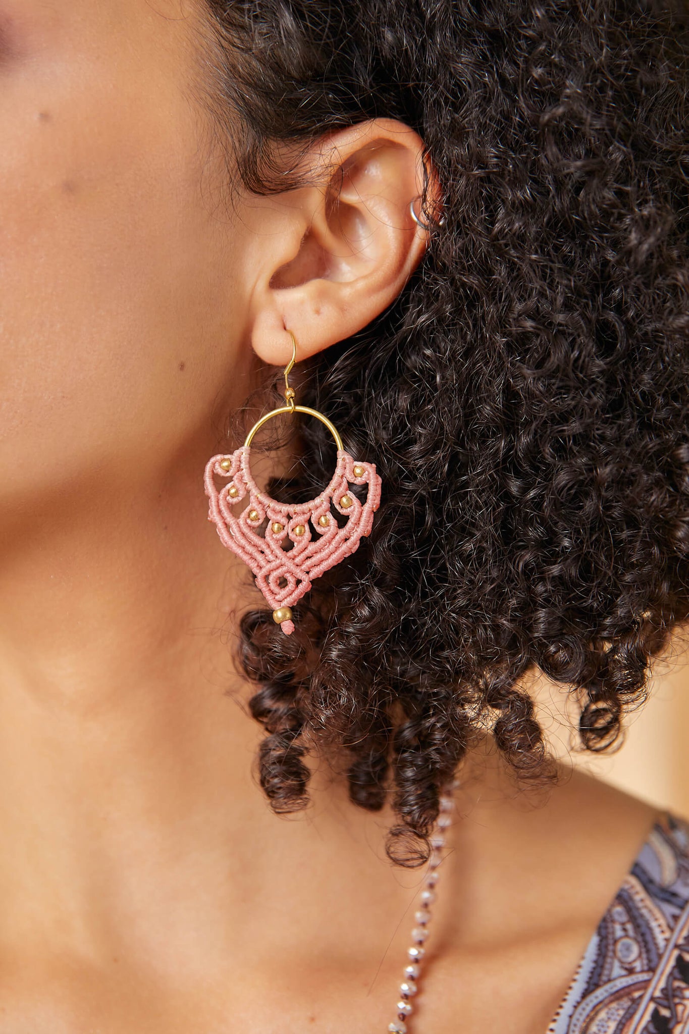 Macrame earrings