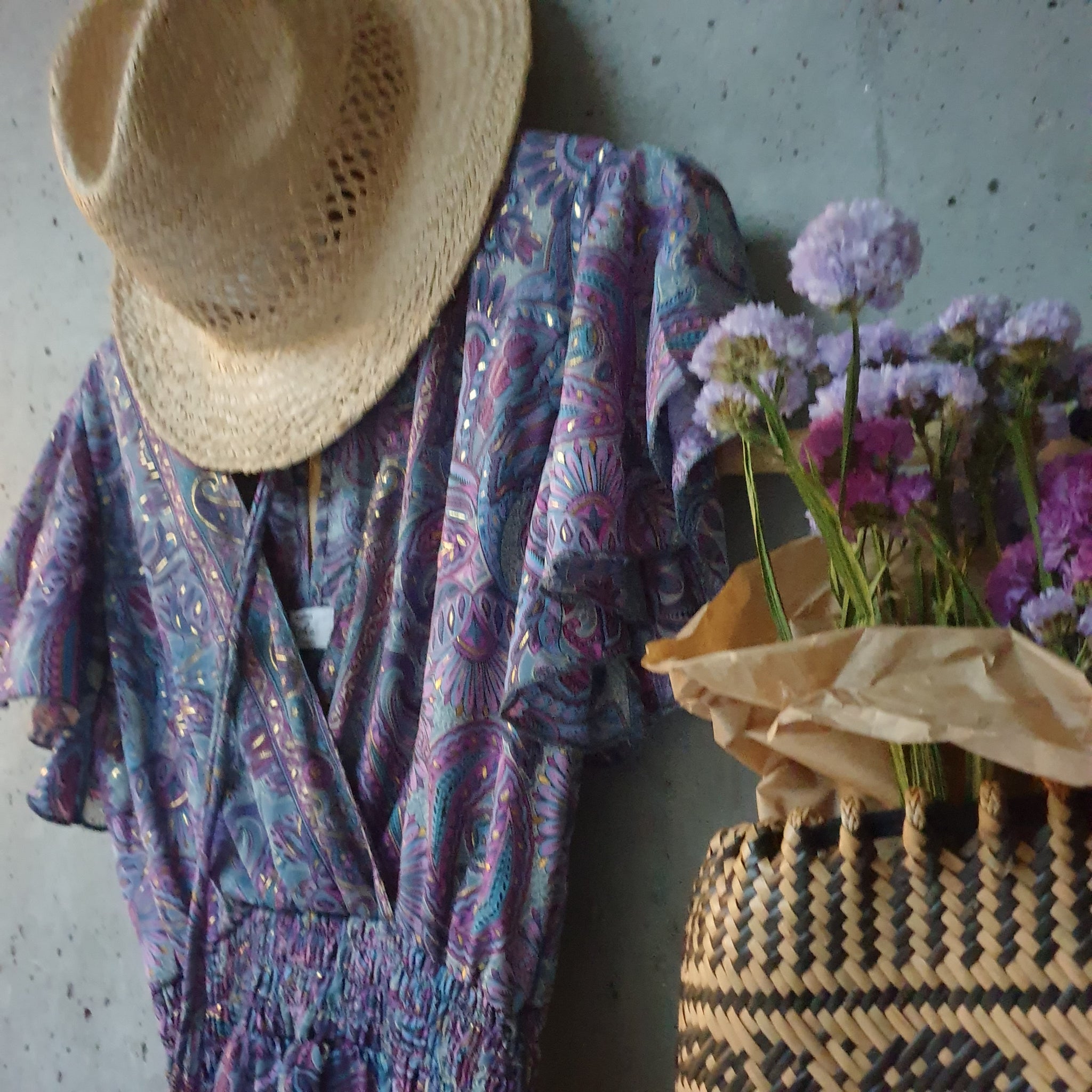 Elegant jumpsuit Indian Silk