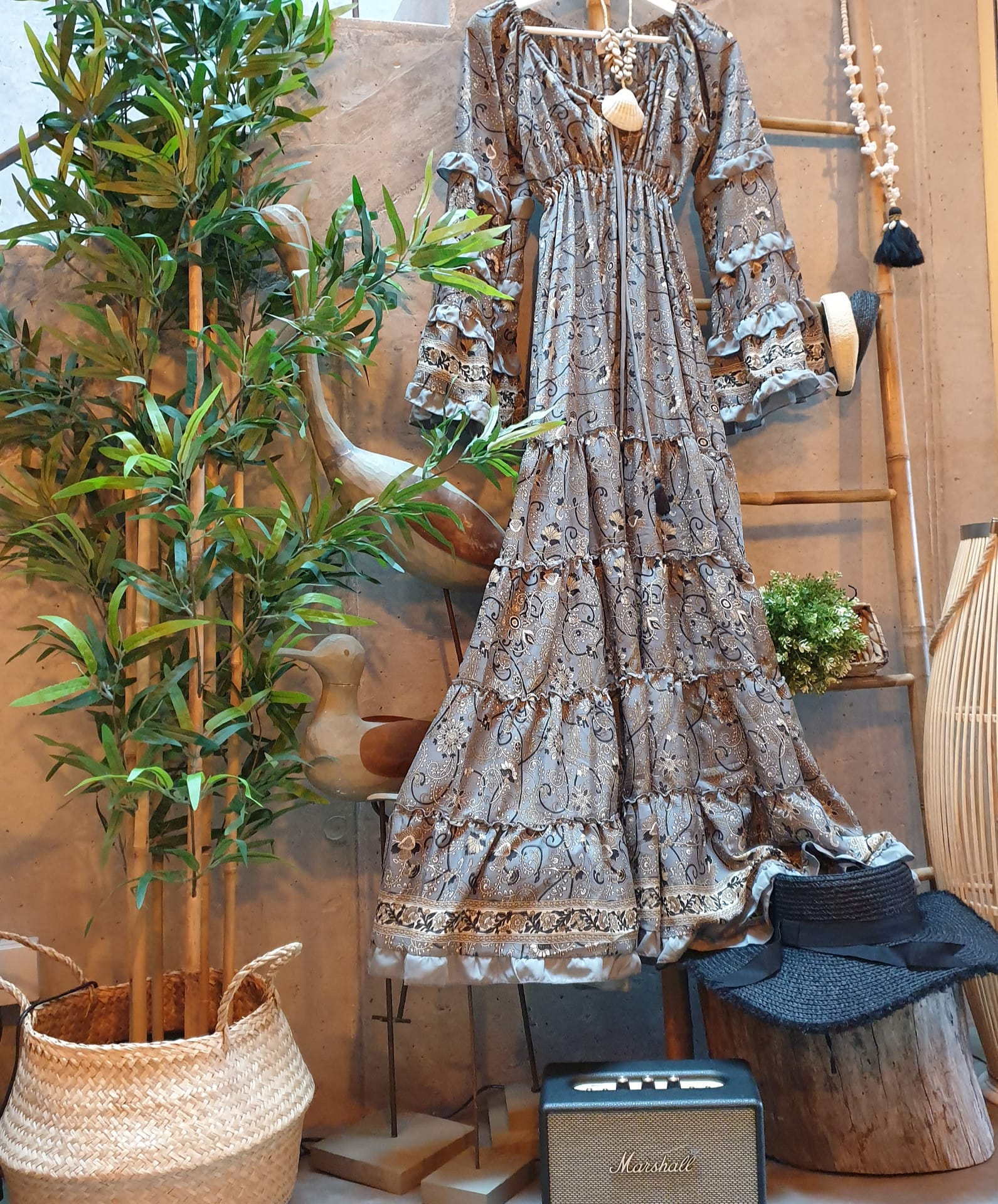Flamenco Long Dress