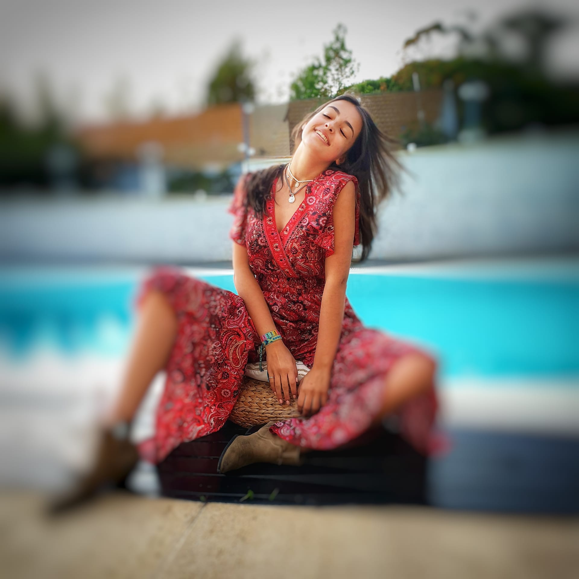 Elegant jumpsuit Indian Silk